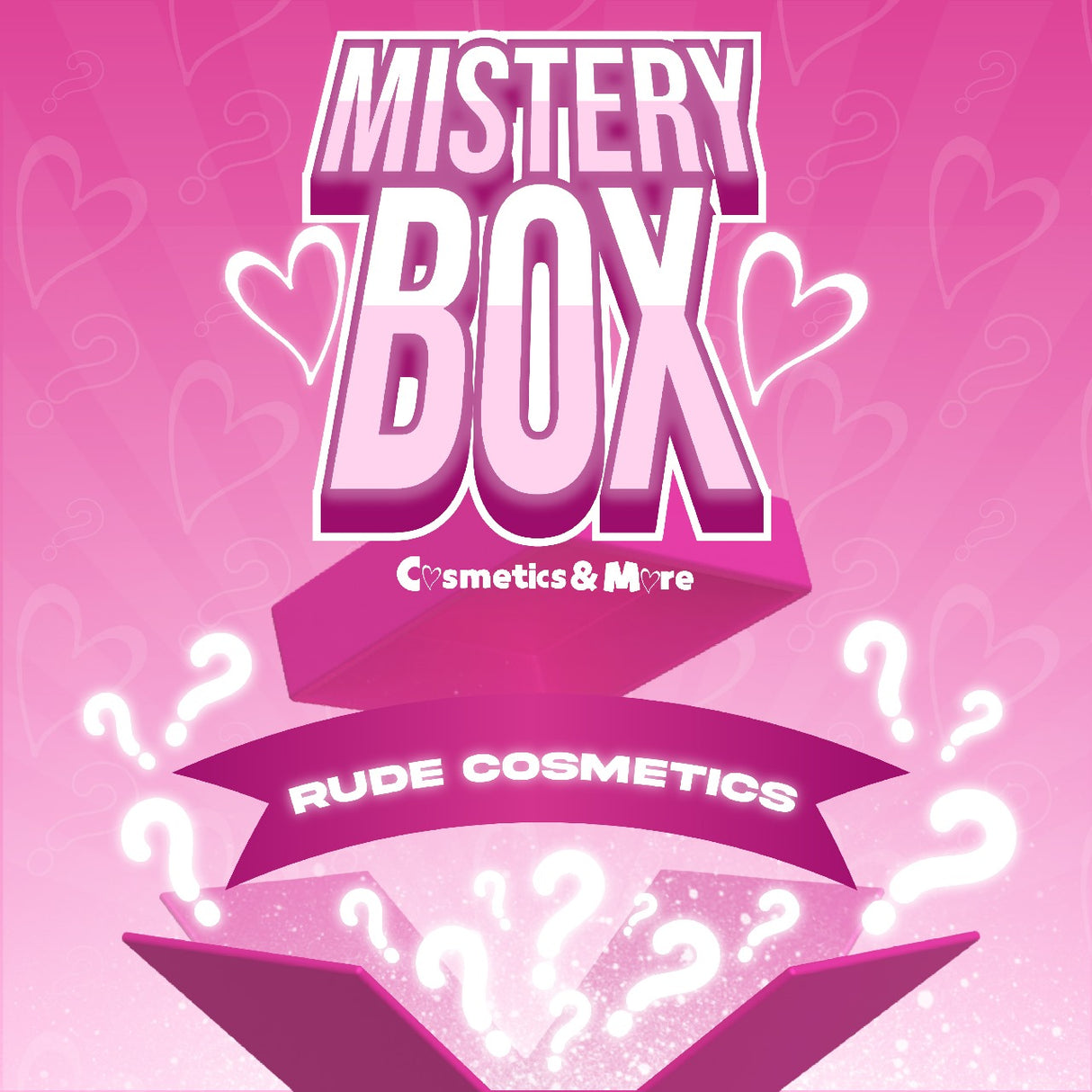 RUDE COSMETICS MYSTERY BOX 100 PIECES