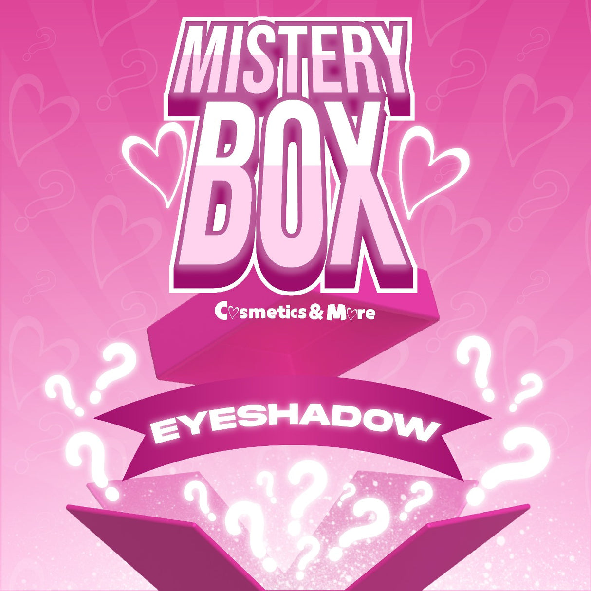 EYESHADOW MYSTERY BOX 50 PIECES
