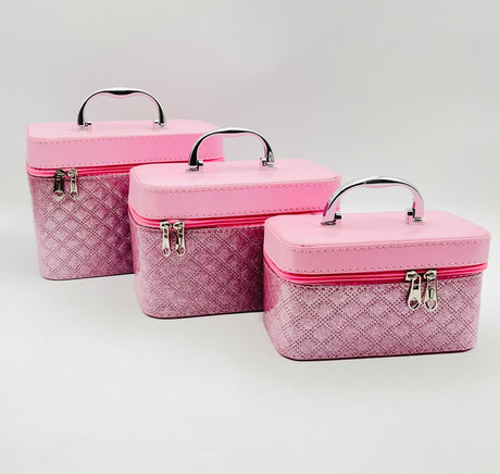 SIMPLY BELLA - MAKEUP CASE ORGANIZER SET OF 3 PIECES (1SET)