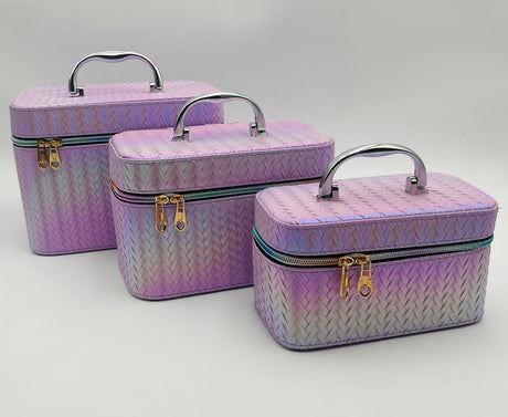SIMPLY BELLA - MAKEUP CASE ORGANIZER SET OF 3 PIECES (1SET)