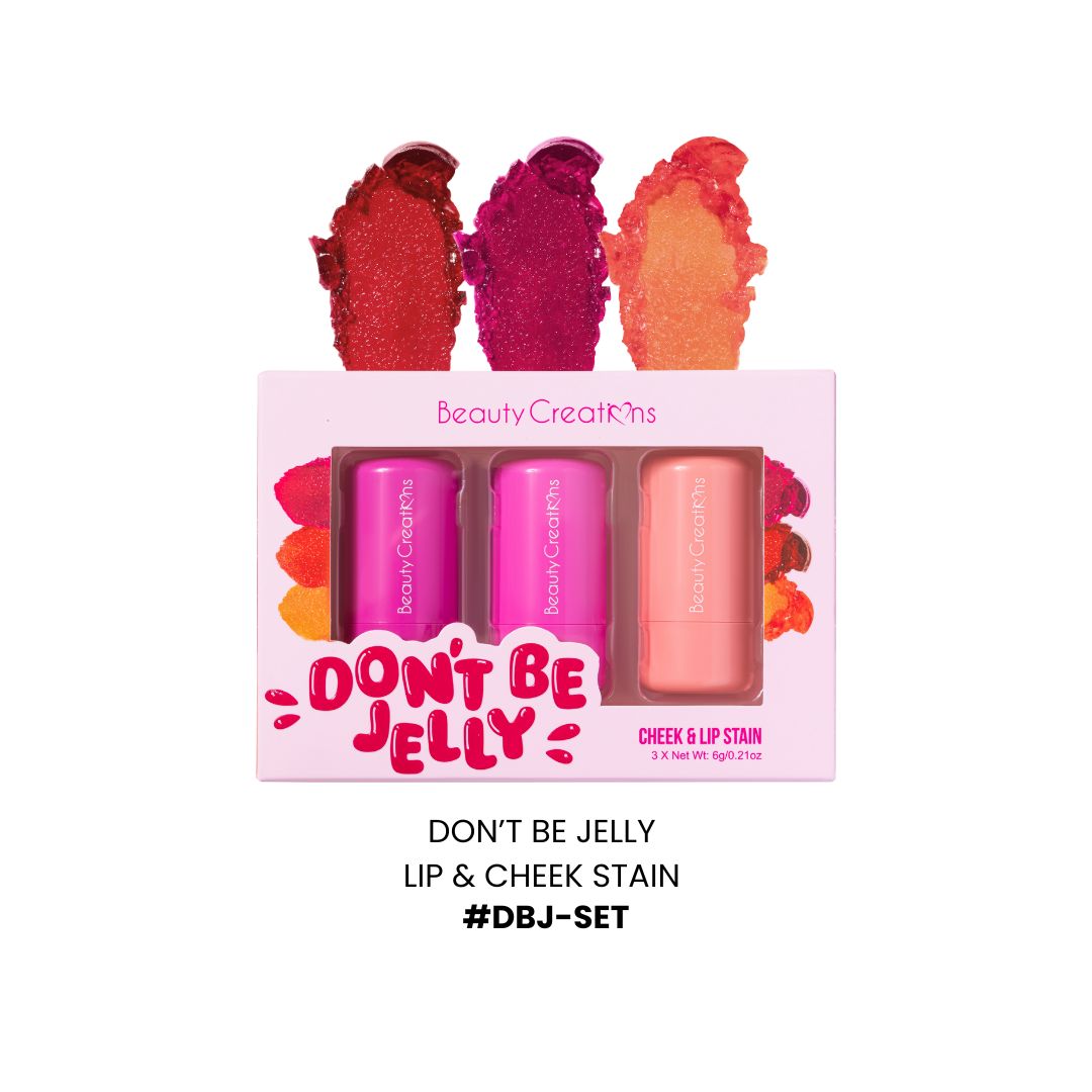 BEAUTY CREATIONS- DON'T BE JELLY- CHEEK & LIP STAIN- 1PC