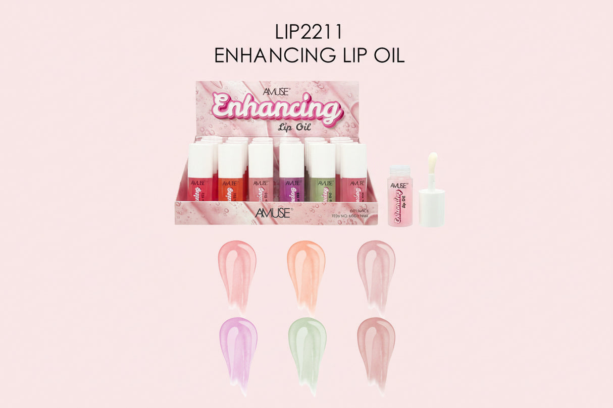 AMUSE- ENHANCING- LIP OIL- 24PCS