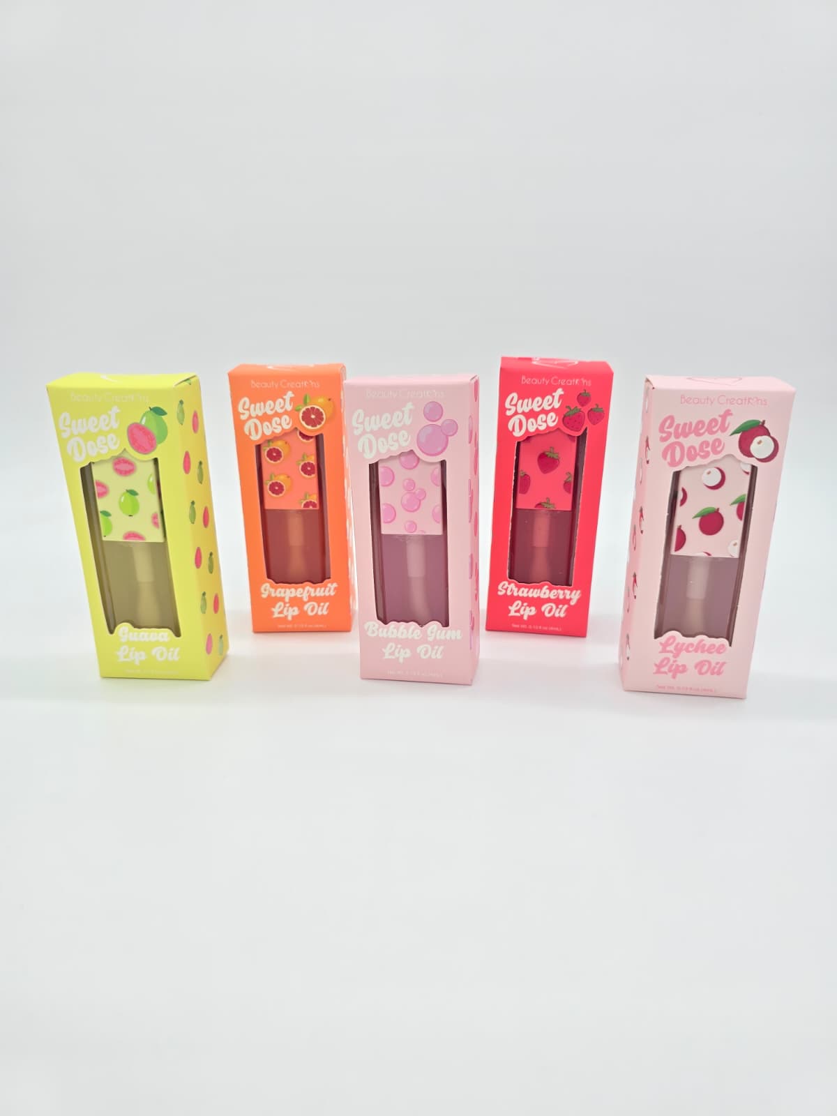 BEAUTY CREATIONS- SWEET DOSE- LIP OIL- "NEW SCENTS"