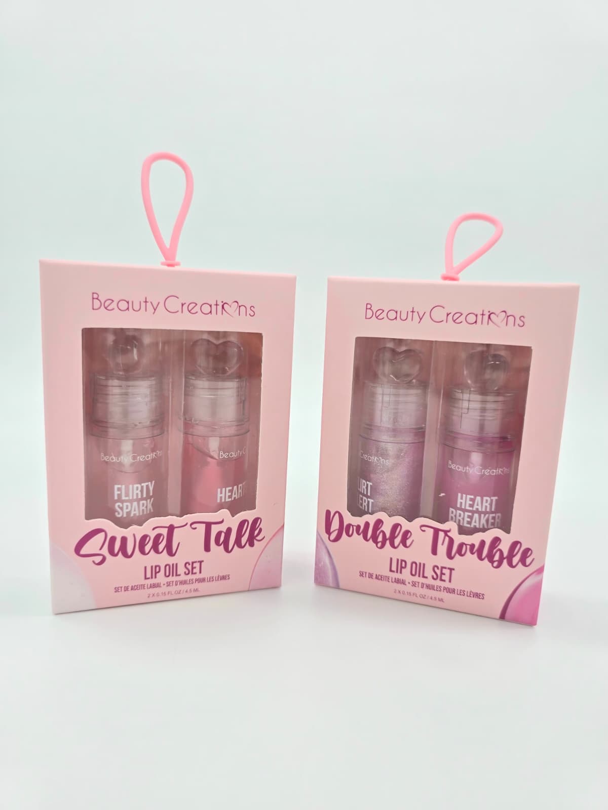 BEAUTY CREATIONS- LIP OIL SET- "NEW SCENTS"