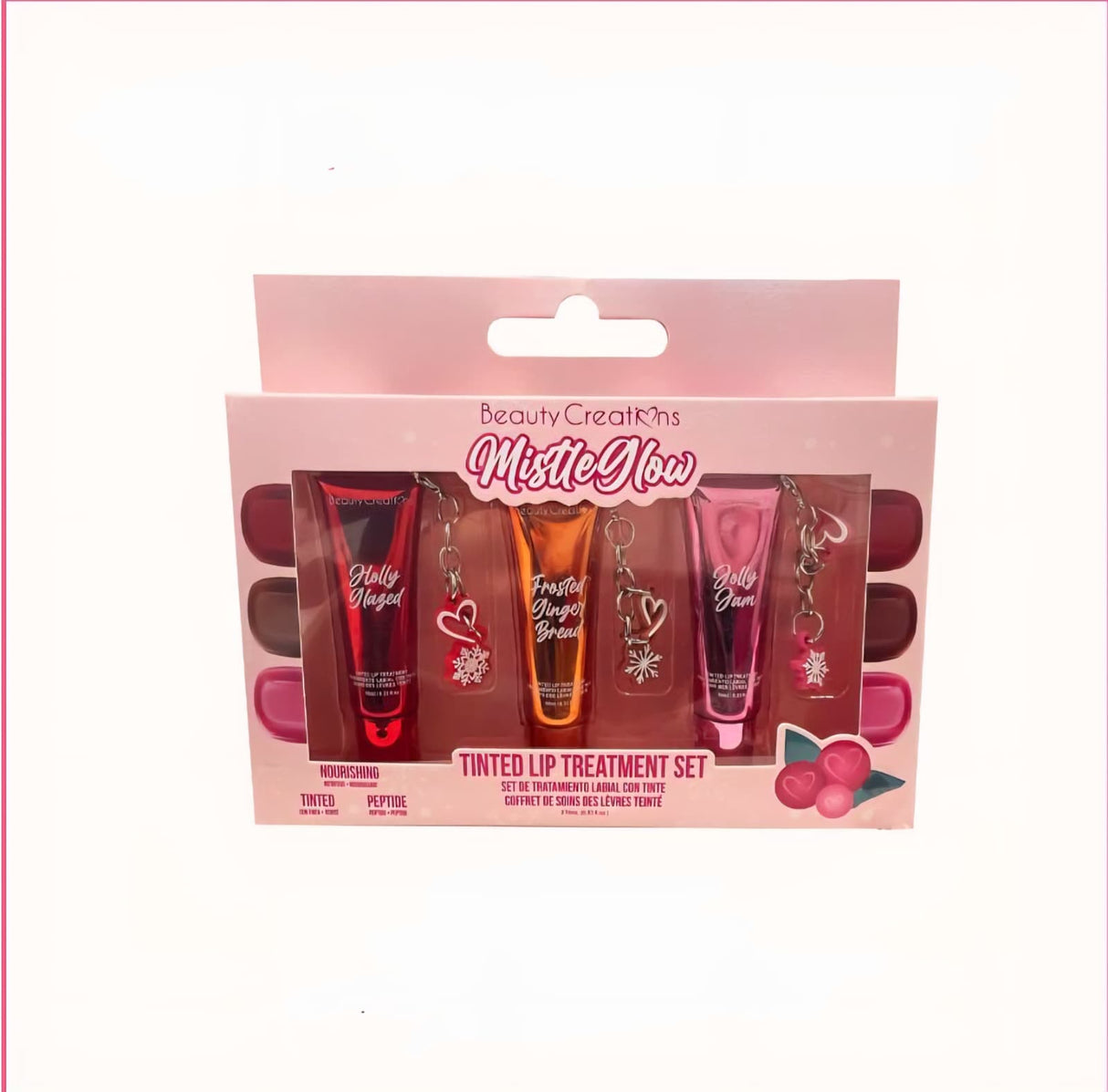 BEAUTY CREATIONS- MISTLE GLOW- TINTED LIP TREATMENT SET-1PC