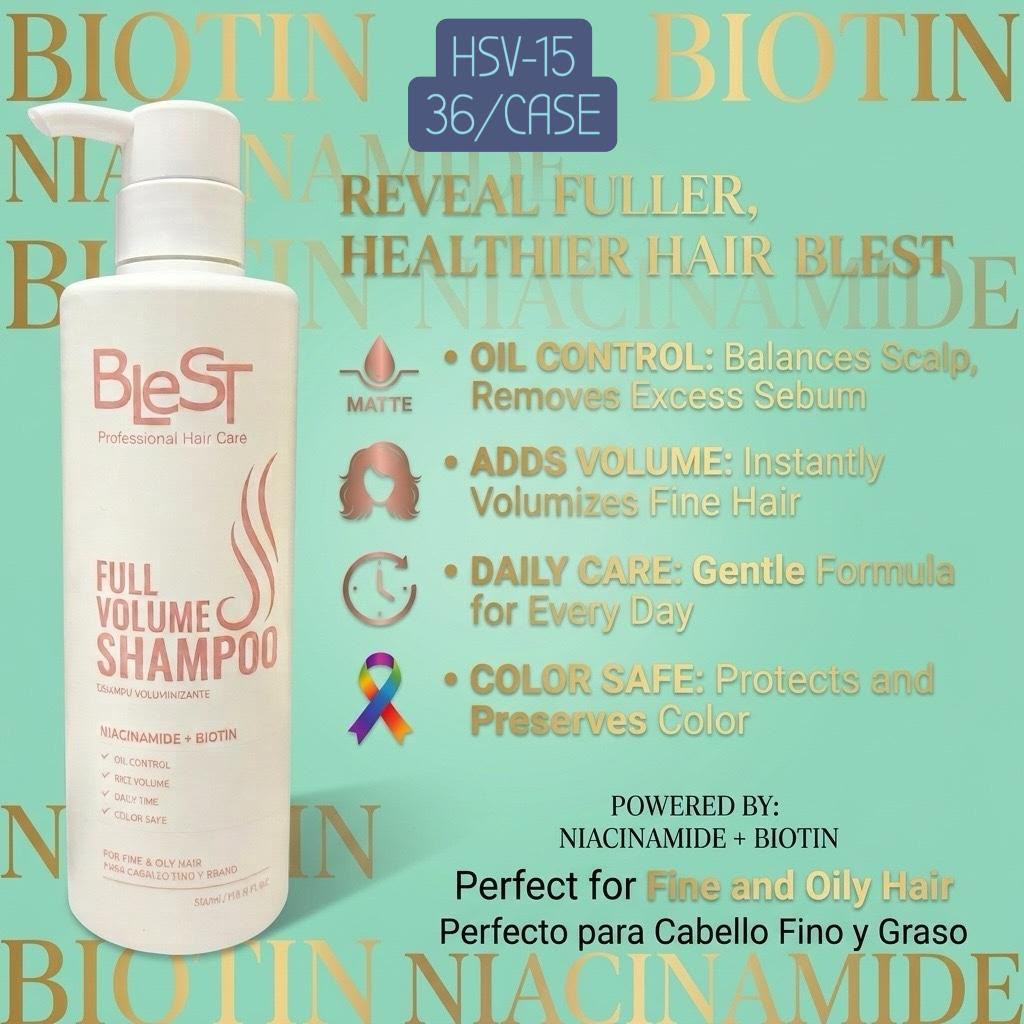 BLEST - FULL VOLUME - SHAMPOO - (1PC)