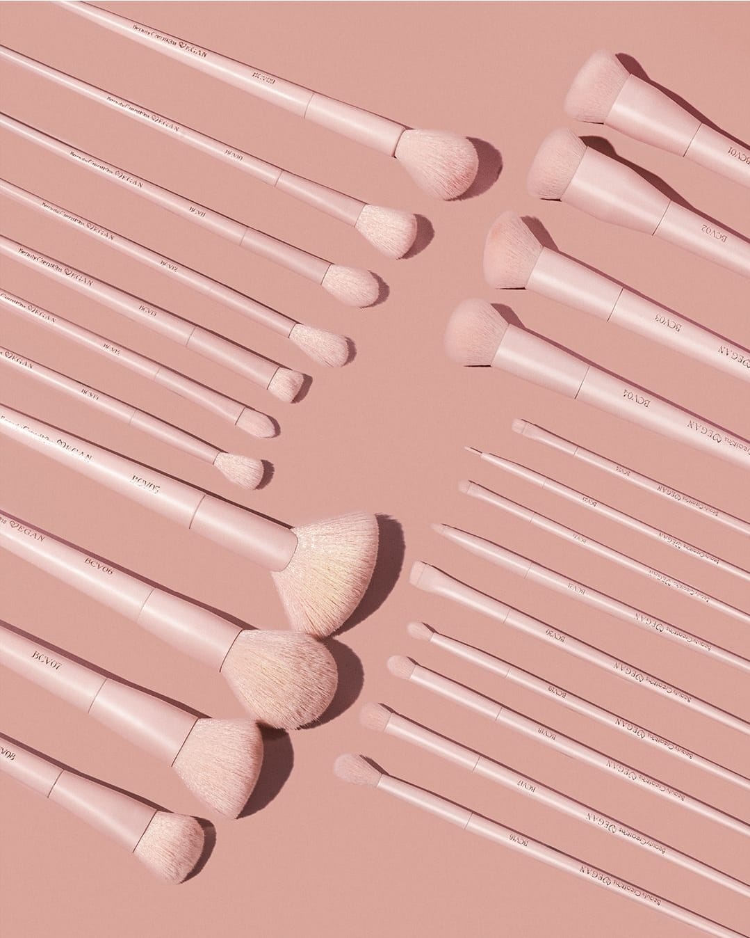 BEAUTY CREATIONS- VEGAN BRUSHES- 12PCS
