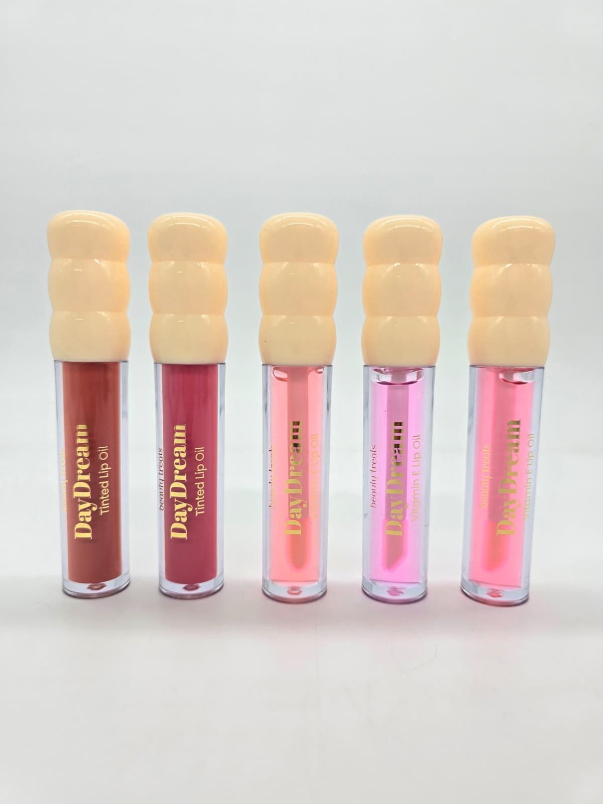BEAUTY TREATS- DAY DREAM- 5PCS SET TINTED AND LIP OILS- 1PC