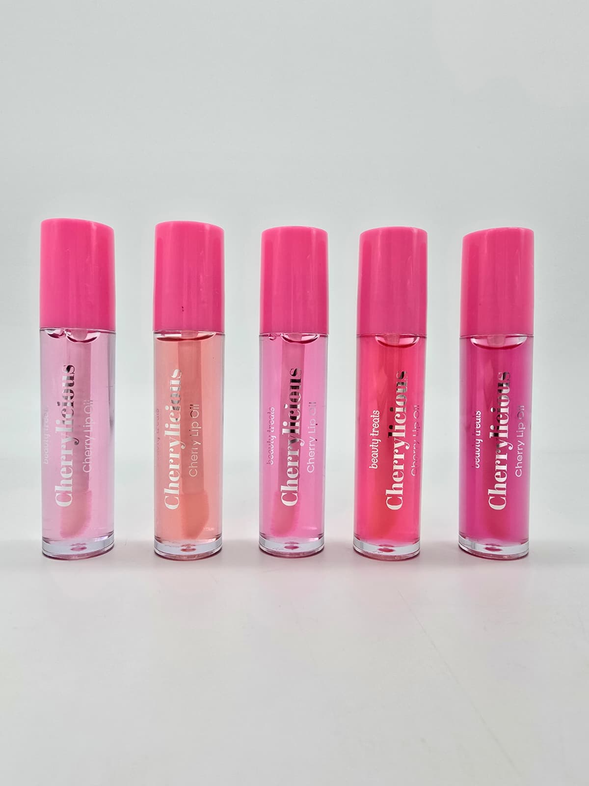 BEAUTY TREATS- CHERRYLICIOUS- 5PCS SET LIP OILS- 1PC