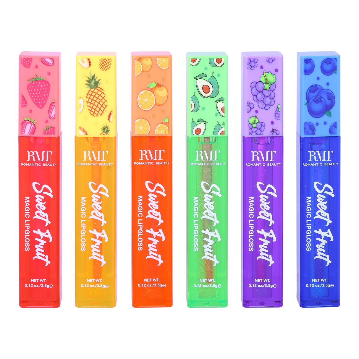 ROMANTIC BEAUTY- SWEET FRUIT- MAGIC LIPGLOSS- 24PCS