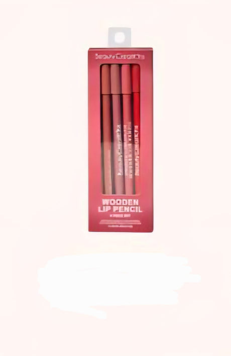 BEAUTY CREATIONS- WOODEN- 6PCS LIP PENCIL SET- 1PC