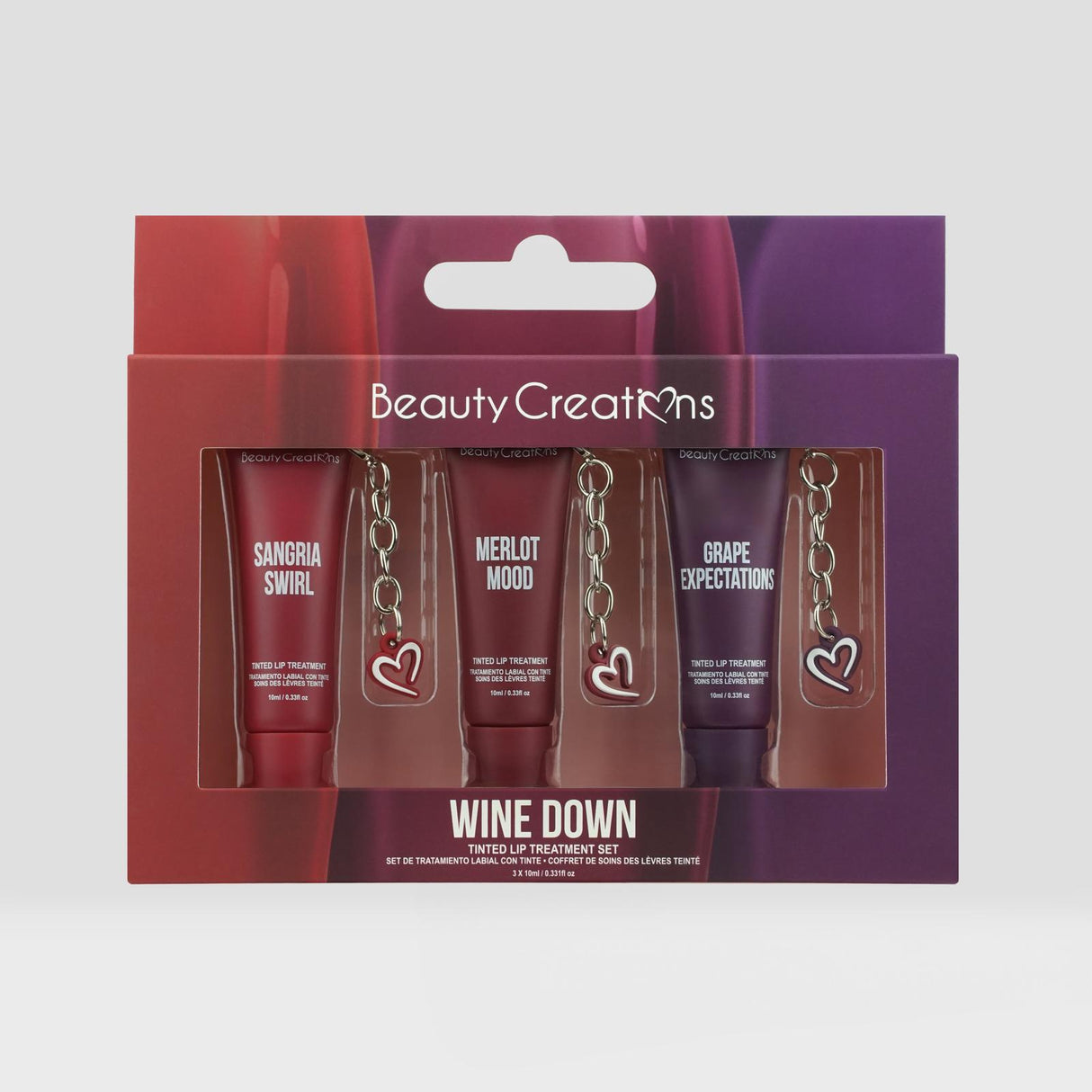BEAUTY CREATIONS- TINTED LIP TREATMENT SET- 1PC