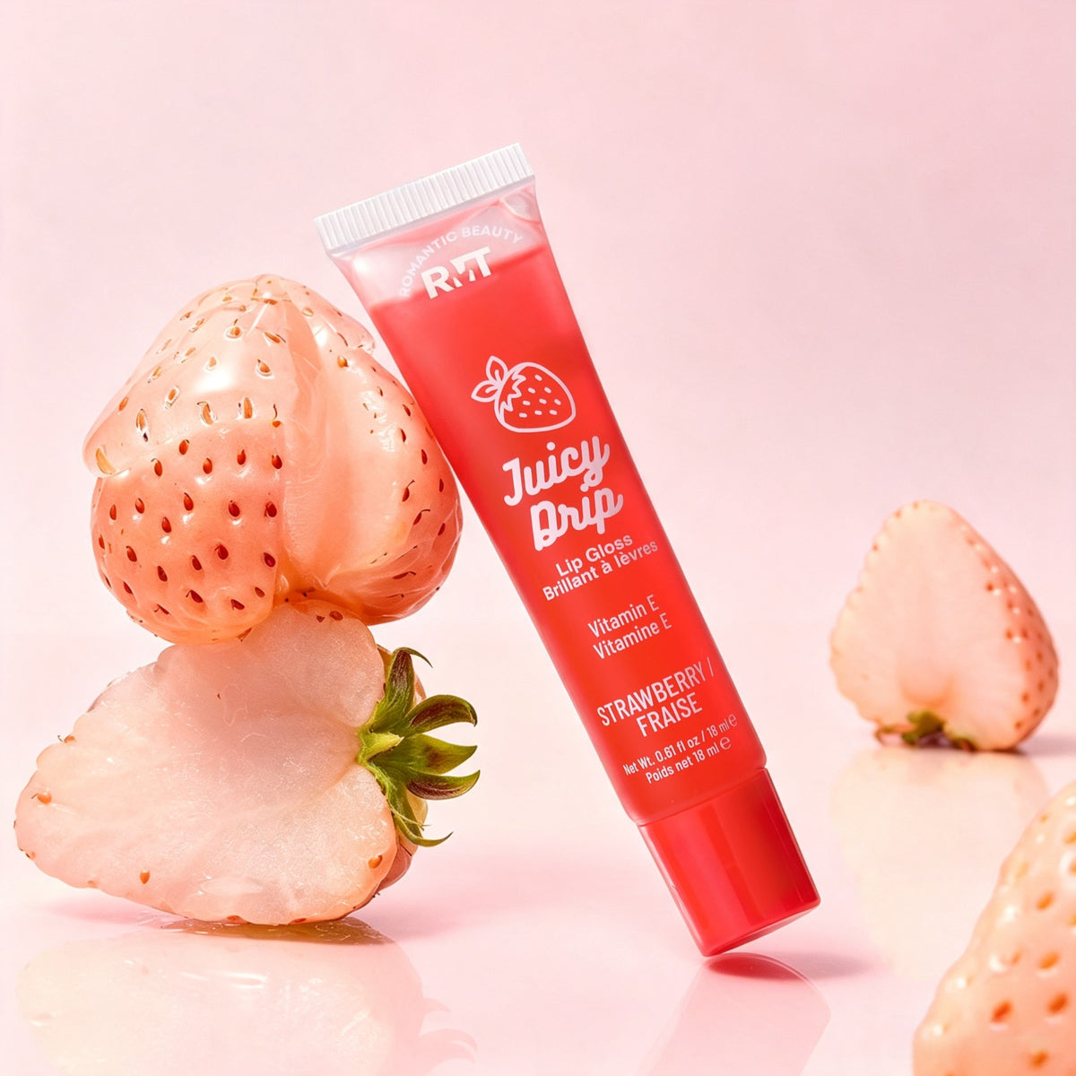 ROMANTIC BEAUTY - JUICY DRIP LIP GLOSS - DISPLAY (36PCS)