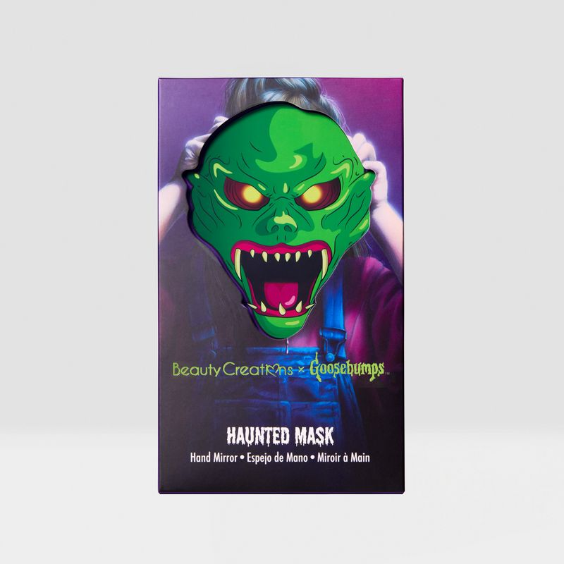 BEAUTY CREATIONS X GOOSEBUMPS- HAUNTED MASK- HAND MIRROR- 1PC