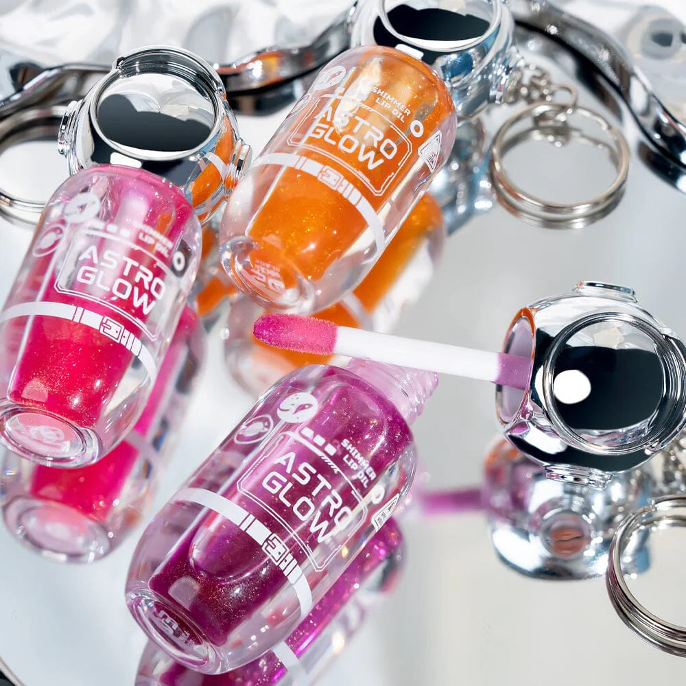 ROMANTIC BEAUTY- ASTRIO GLOW- SHIMMER LIP OIL- 12PCS