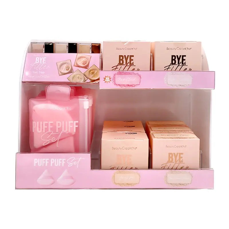 BEAUTY CREATIONS - BYE FILTER LOOSE SETTING POWDER (NEW PINK POWDER) - DISPLAY