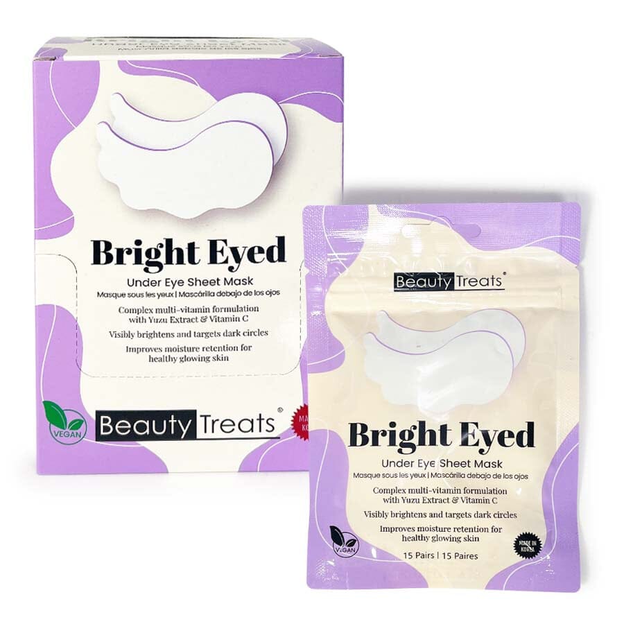 BEAUTY TREATS - UNDER EYE SHEET MASK (12 PCS)