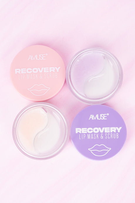 AMUSE - RECOVERY LIP MASK & SCRUB  - DISPLAY 24 PC