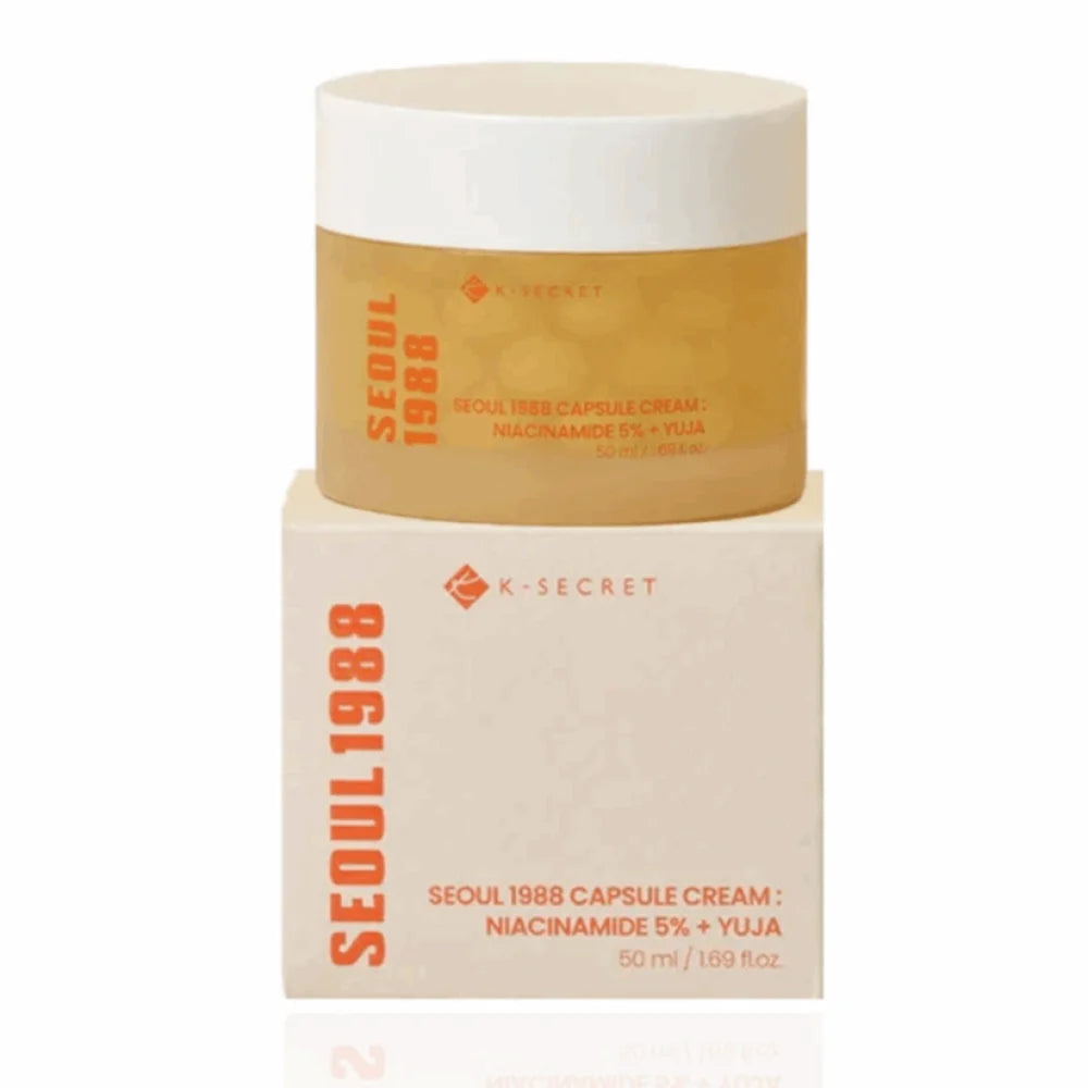 K-SECRET - SEOUL 1988 CAPSULE CREAM NIACINAMIDE 5% + YUJA - (1PC)
