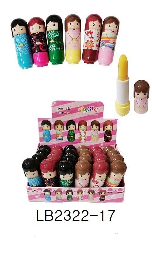 MAGIC YOUR LIFE- SHI ZHI- LIP BALM- 24PCS