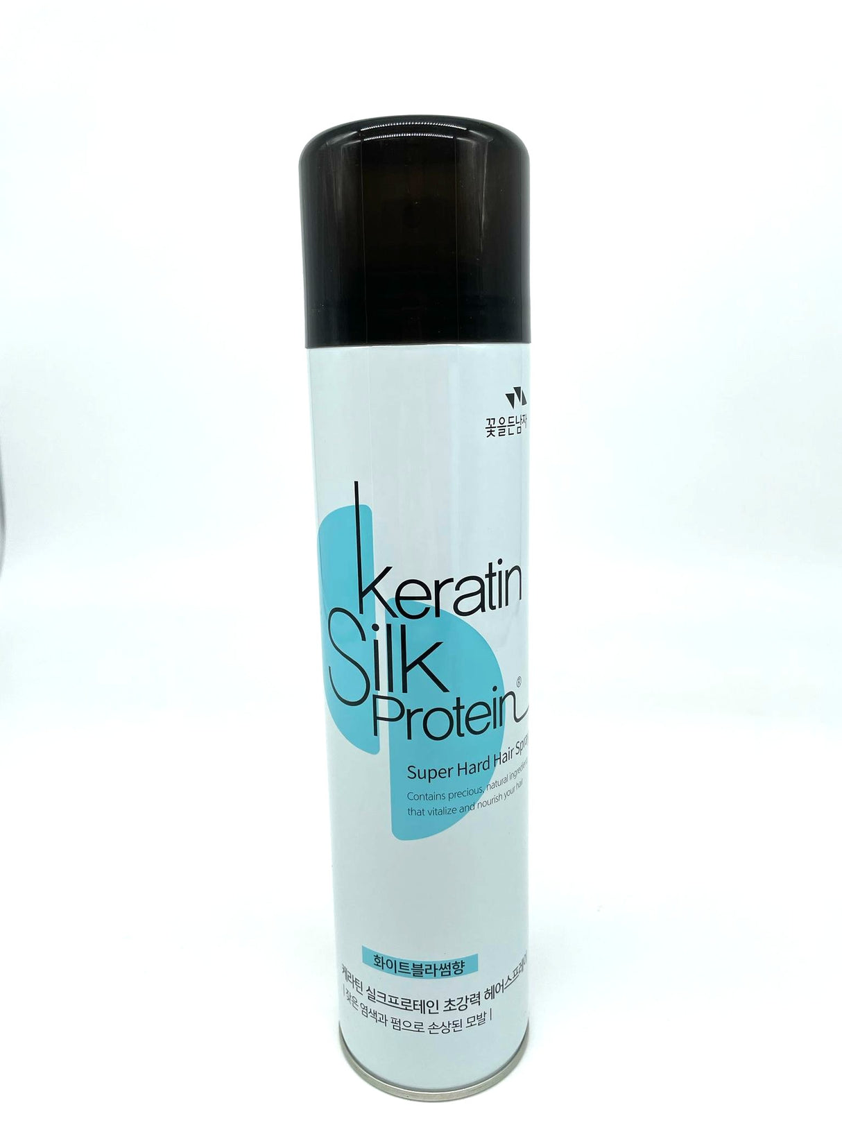KERATIN SILK PROTEIN -WHITE BLOSSOM SCENT-SUPER HARD HAIR SPRAY- 1PC