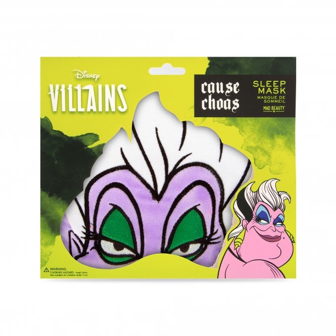 MAD BEAUTY - MASCARILLA PARA DORMIR ÚRSULA DE LOS VILLANOS POP DE DISNEY - (1PC)