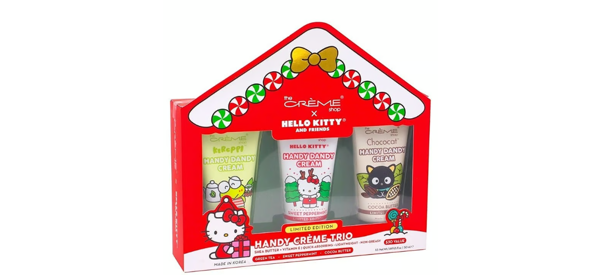 THE CREME SHOP X HELLO KITTY AND FRIENDS- HANDY CREME TRIO- 1PC