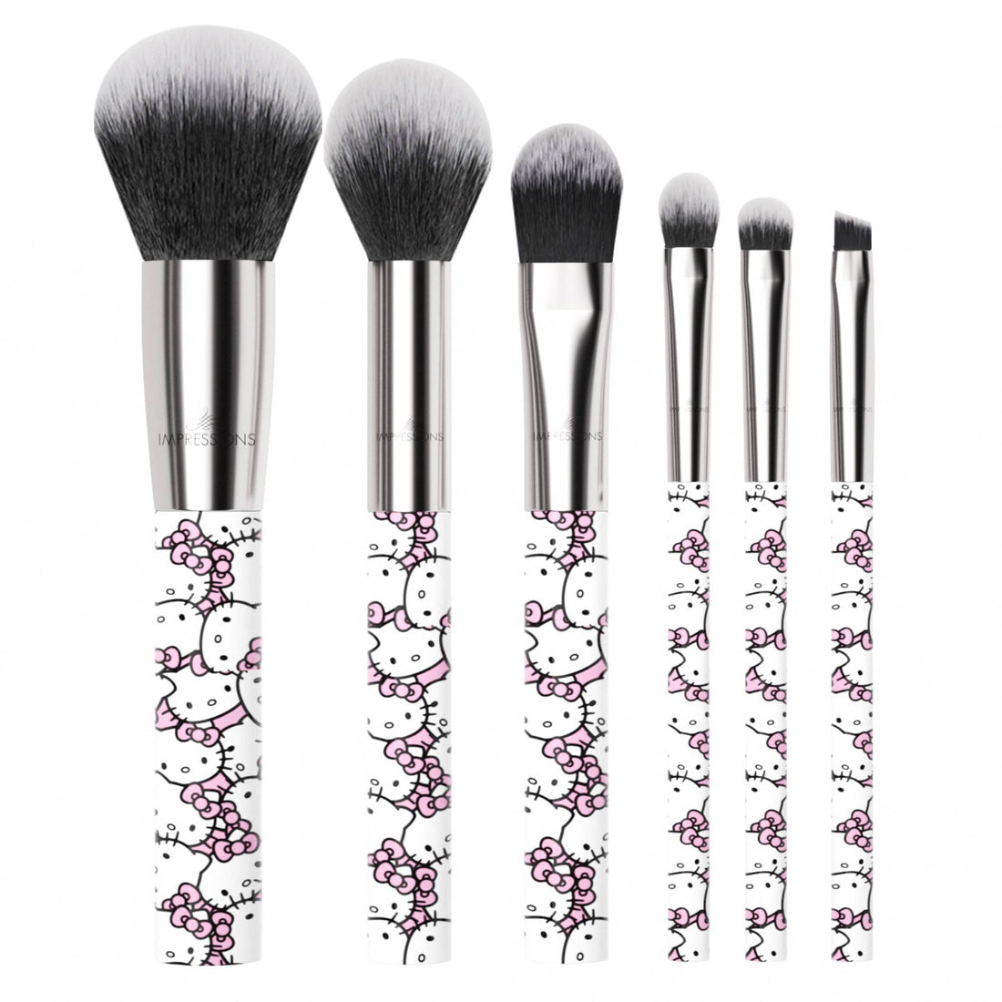 IMPRESSIONS VANITY- X HELLO KITTY - BRUSH 6PCS SET- 1PC