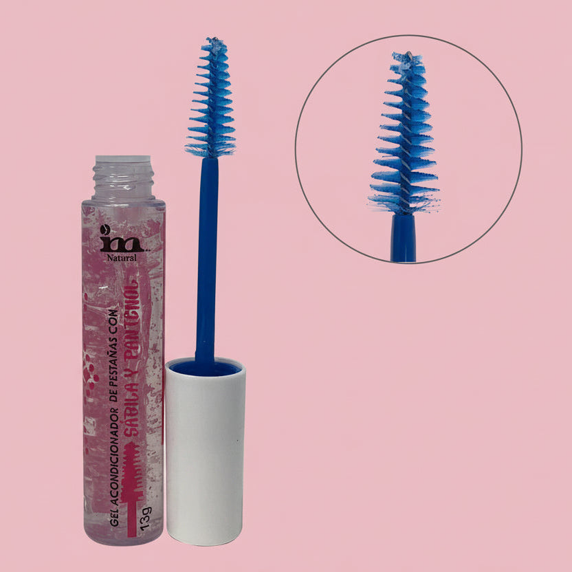 IM NATURAL- GEL ACONDICIONADOR DE PESTAÑAS CON SABILA Y PANTENOL- (6PCS)