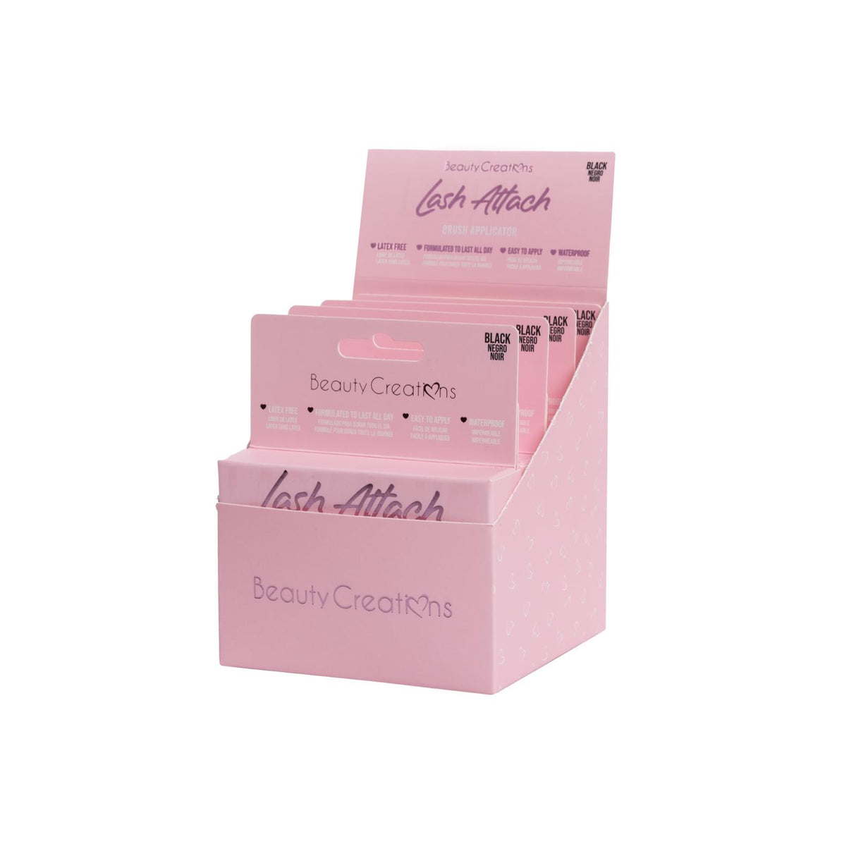BEAUTY CREATIONS - CEPILLO PARA FIJAR PESTAÑAS SOBRE ADHESIVO - 6 PIEZAS