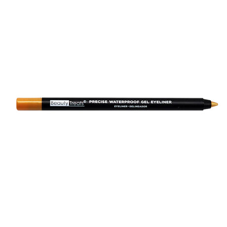 BEAUTY TREATS - PRECISE WATERPROOF GEL EYELINER GOLD - 24 PCS