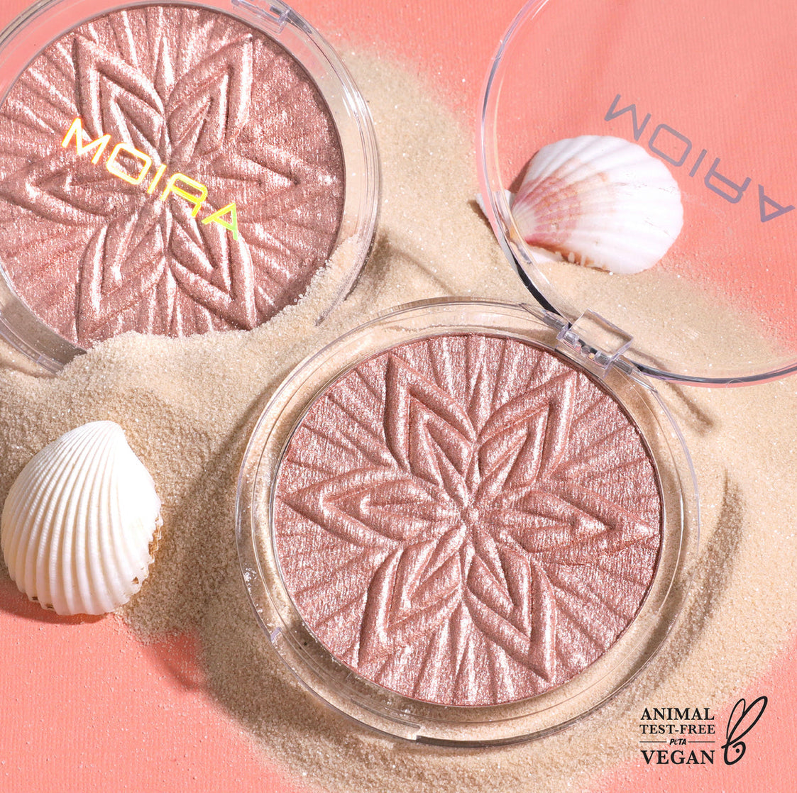 MOIRA - ILUMINADOR PARA ROSTRO Y CUERPO SUN GLOW - 3 UDS