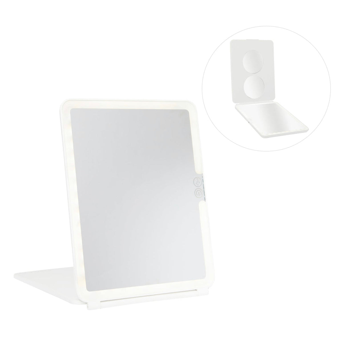 BEAUTY CREATIONS - MIROIR LED EN DÉPLACEMENT