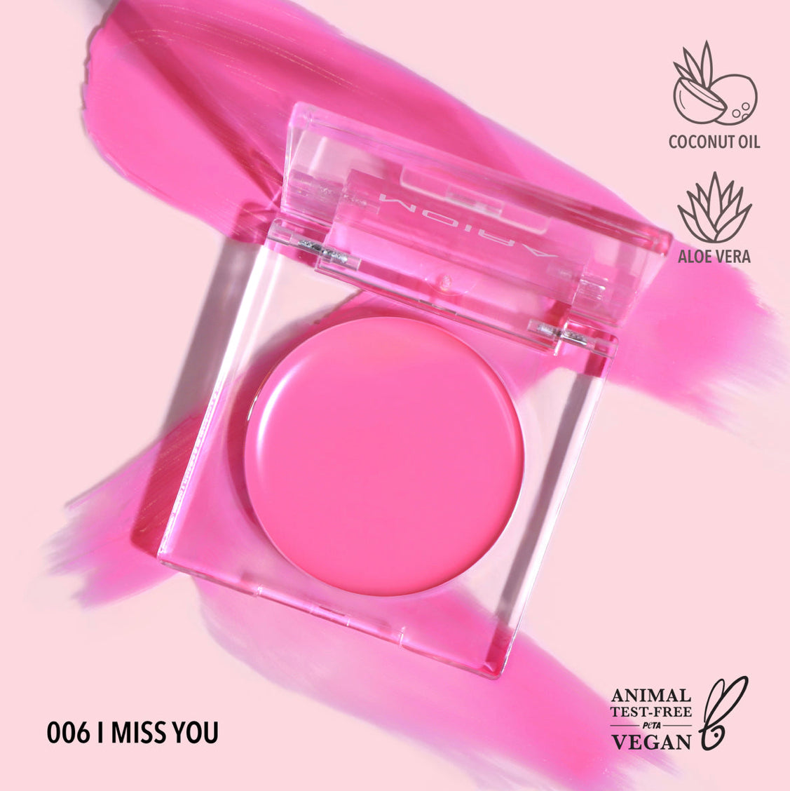 MOIRA - LOVEHEAT CREAM BLUSH (NEW SHADES)