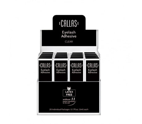 CALLAS - ADHÉSIF À CILS NOIR - 20 PCS