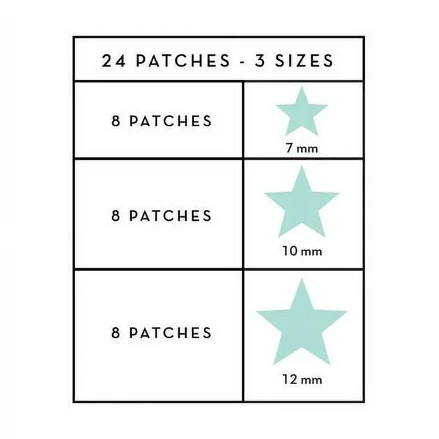 THE CREME SHOP - PATCHS HYDROCOLLOÏDES D'ACNÉ POINTS FONCÉS - 6 PCS