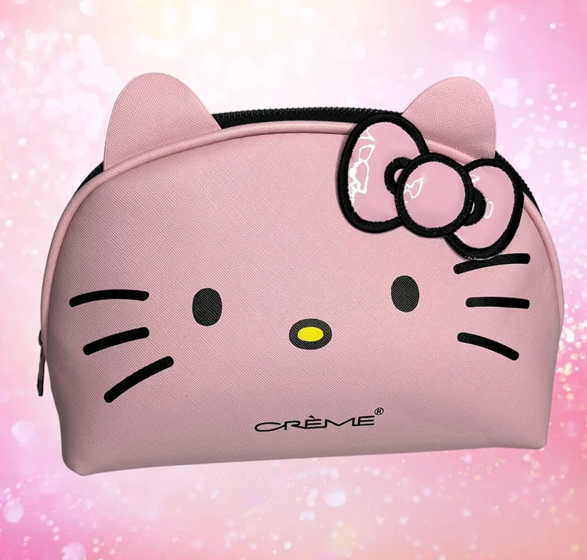 THE CREME SHOP-HELLO KITTY- BOLSA DE MAQUILLAJE THINK PINK- 1UD