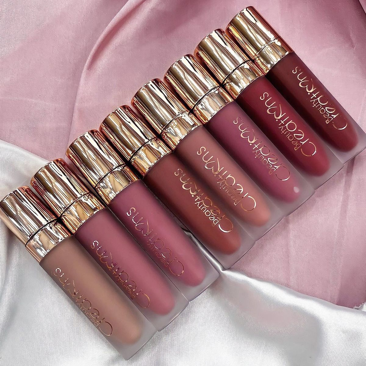 BEAUTY CREATIONS - VELVET STAY LIPSTICK -144PCS + 24 TESTERS DISPLAY