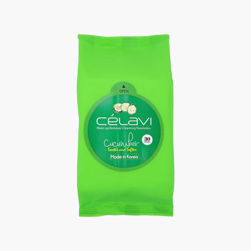CELAVI - CLEANSING WIPES - 6PCS ( NEW FLAVORS)