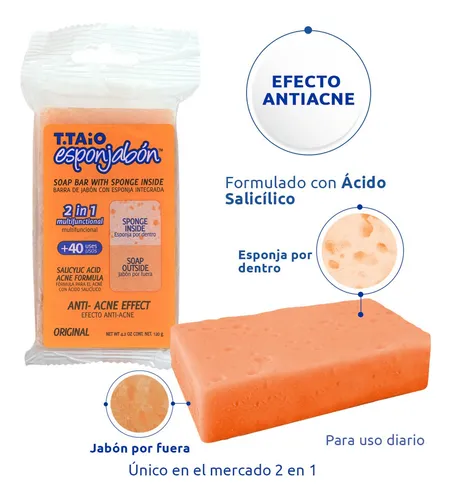 T.TAIO - ESPONJABON ANTI-ACNE EFFECT