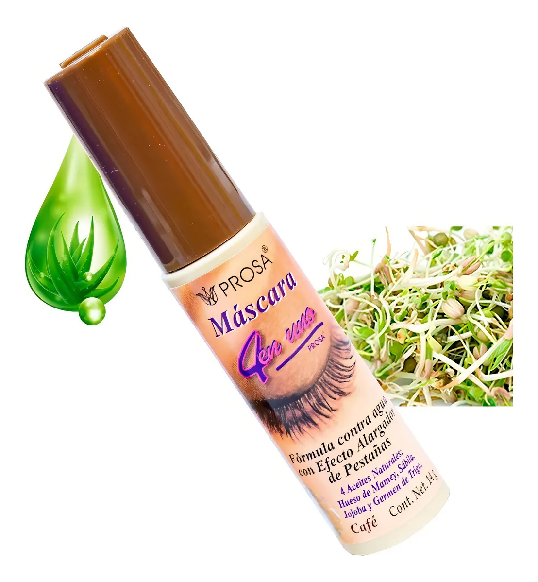 PROSA - MASCARA BROWN (6PCS)