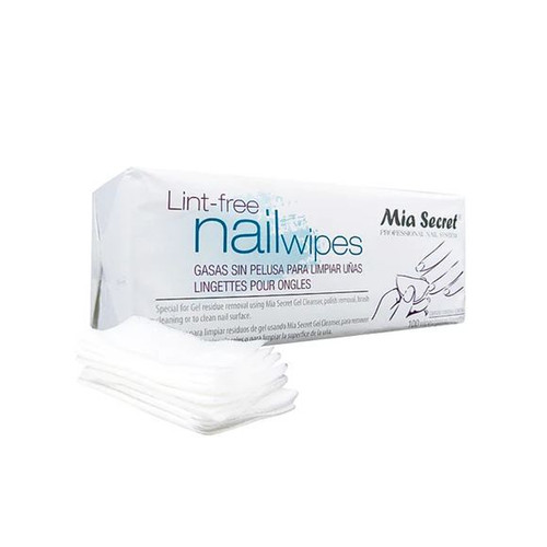 MIA SECRET - NAIL WIPES - 100 WIPES (1 PACK)