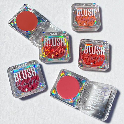 AMUSE- BLUSH BALM - 6 COLORS BUILDABLE SMOOTH- (24PCS)