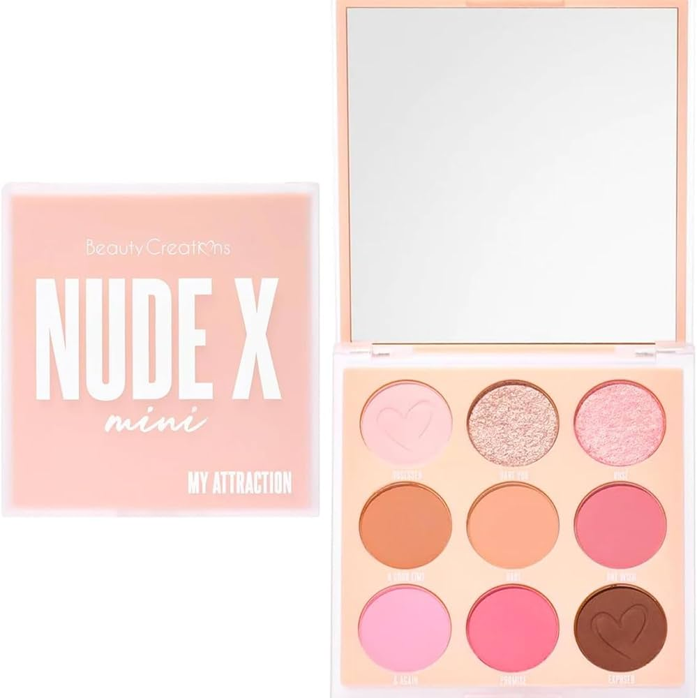 BEAUTY CREATIONS - MINI NUDE X - DISPLAY(18PCS)