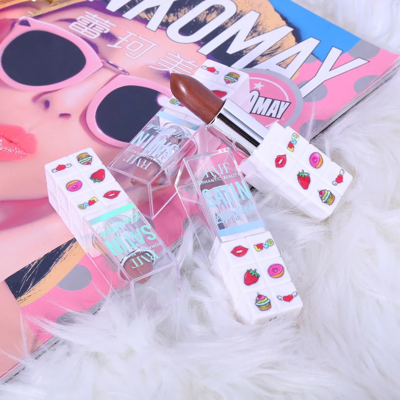 ROMANTIC BEAUTY - SATIN LIPSTICK - DISPLAY (24PCS)