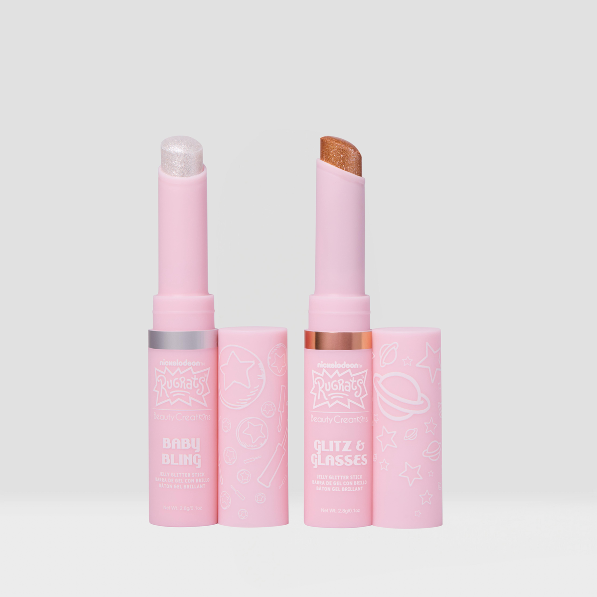 BEAUTY CREATIONS X RUGRATS - TINY BUT SHINY JELLY GLITTER STICK SET (1PC) * PRE ORDER *