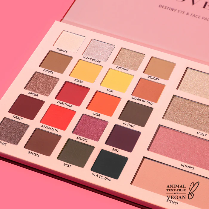 MOIRA - DISCOVER ME DESTINY EYE & FACE PALETTE - (1PC)