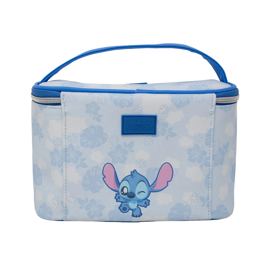 IMPRESSIONS VANITY - STITCH ''PEEKABOO'' TRAIN CASE - (1PC)