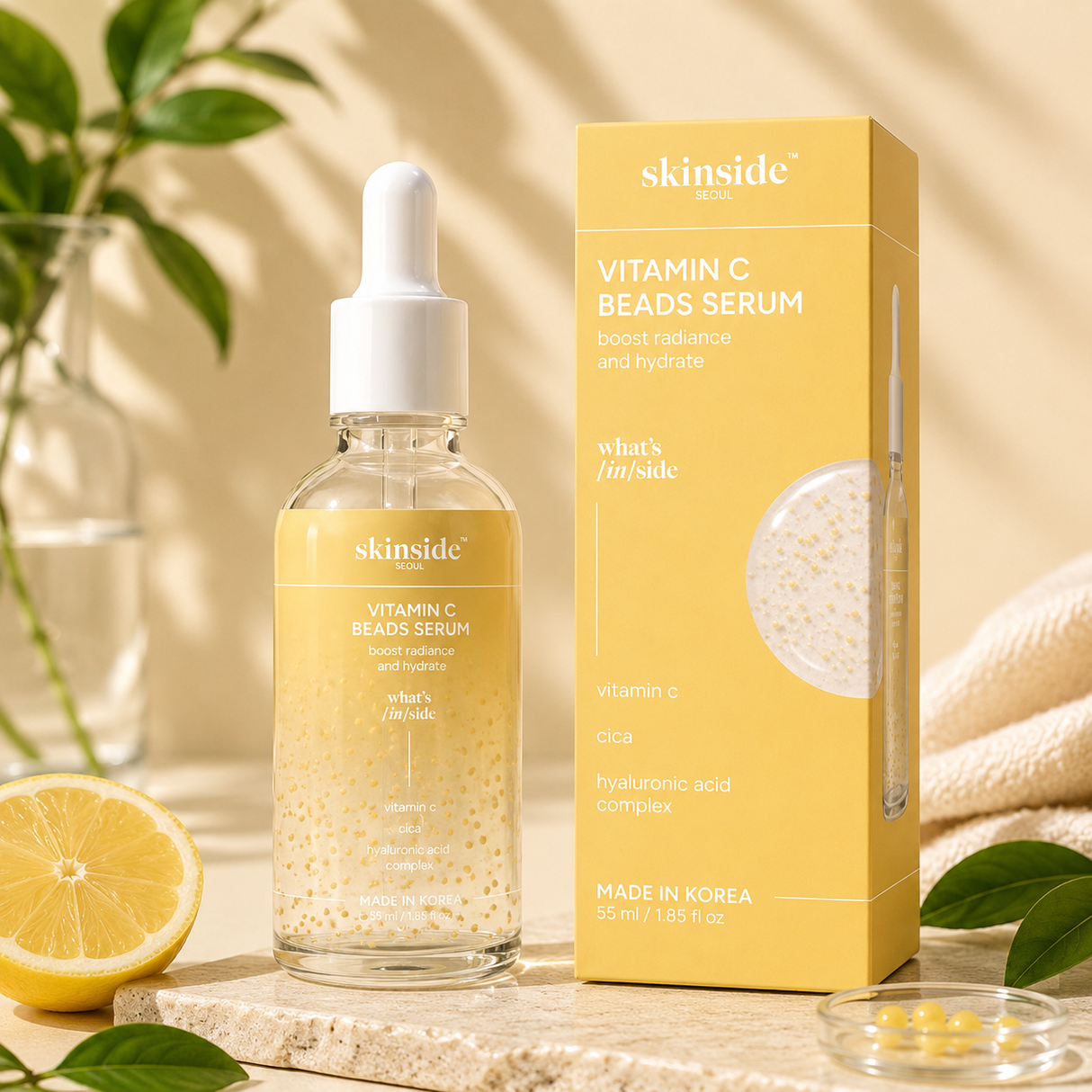 SKINSIDE SEOUL - VITAMIN C BEADS SERUM - (1PC)