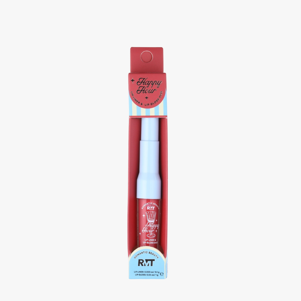 ROMANTIC BEAUTY - HAPPY HOUR LIP LINER & LIP GLOSS DUO - DISPLAY (24PCS)